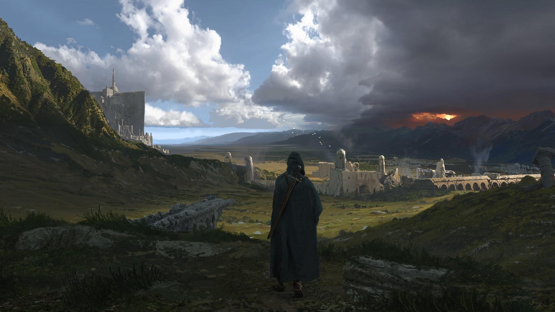 Lord of the Rings - Minas Tirith has a pretty good view