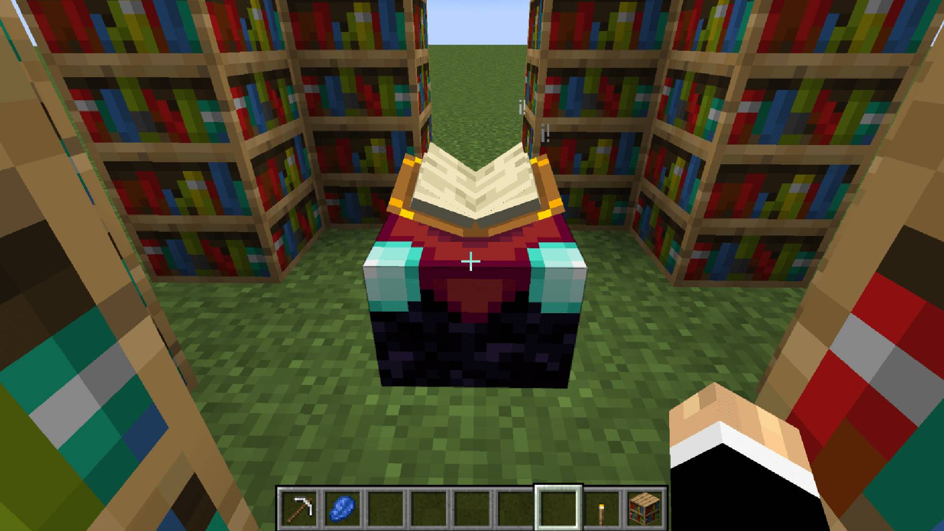 how to make an enchantment table in minecraft pe