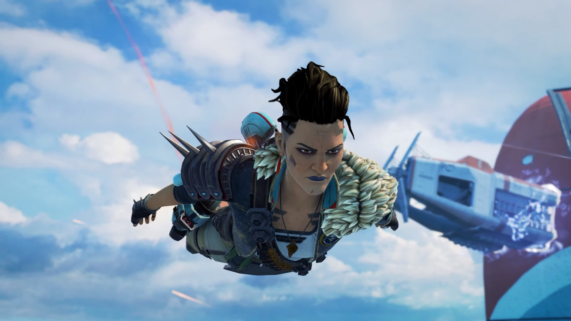 Mad Maggie skydives into Apex Legends