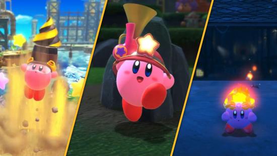 Kirby Gets Powerful New Copy Abilities in 'Kirby and the Forgotten