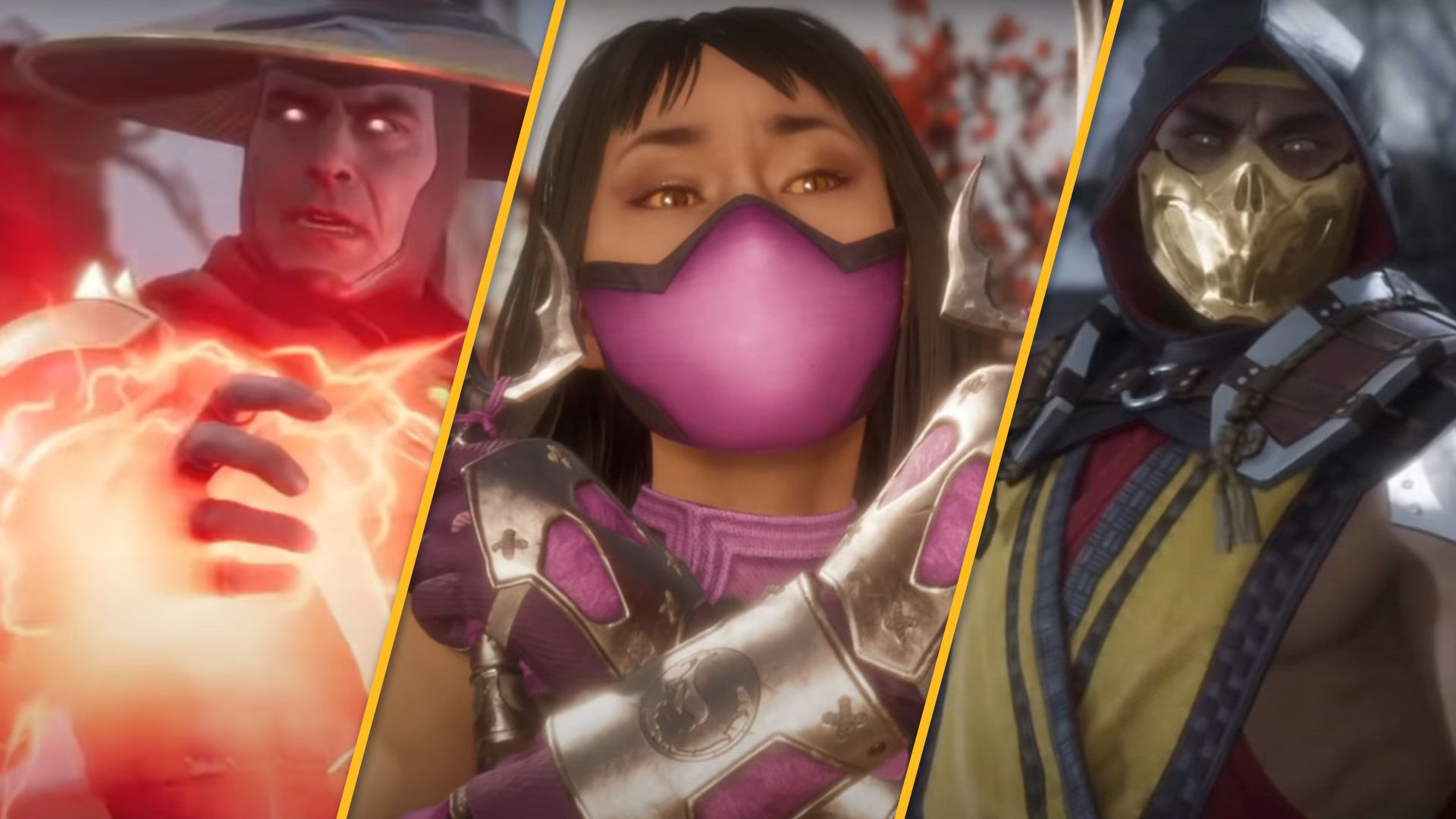 mortal kombat characters pictures and names