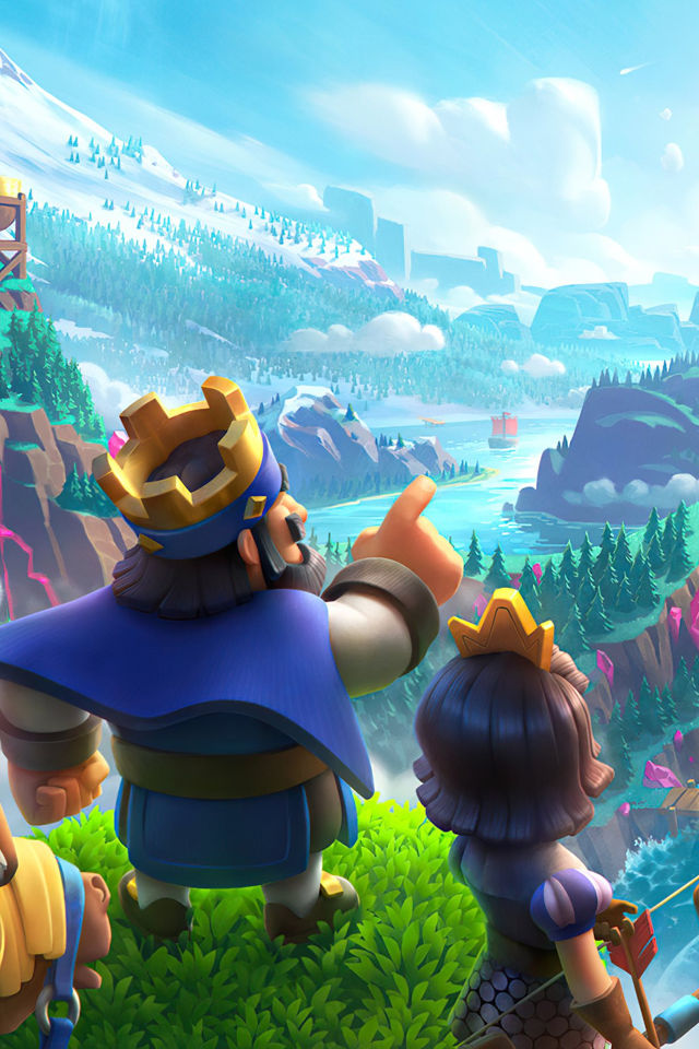 Clash Royale King Wallpapers - Wallpaper Cave
