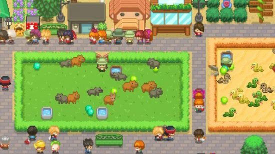 Let's Build A Zoo review: an absorbing tycoon game that relishes chaos