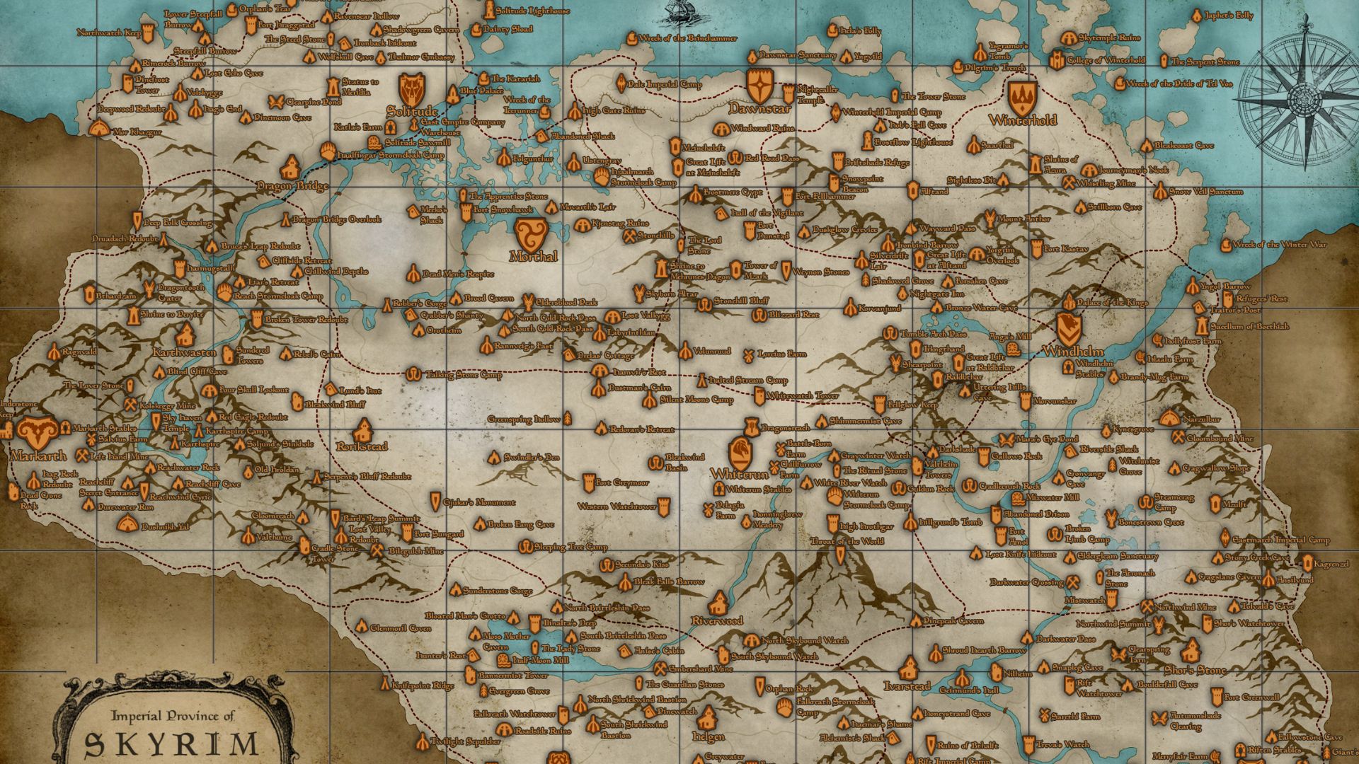 The best Skyrim maps | Pocket Tactics