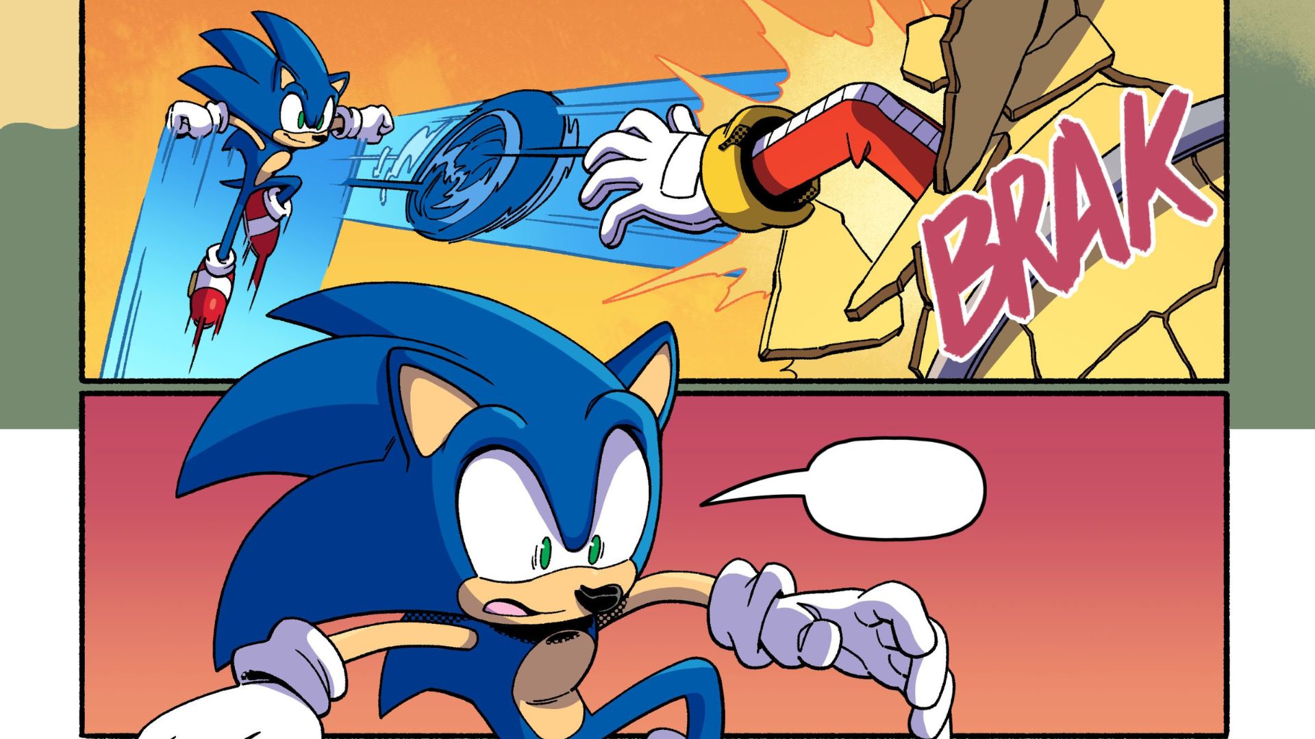 Sonic Frontiers Comic Brings Some Blue Blur Backstory