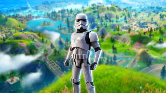 Les Meilleurs Skins Fortnite : Un Stormtrooper De La Série Star Wars En Skin