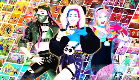 Just Dance song list - a group of characters from Just Dance 2022 posing