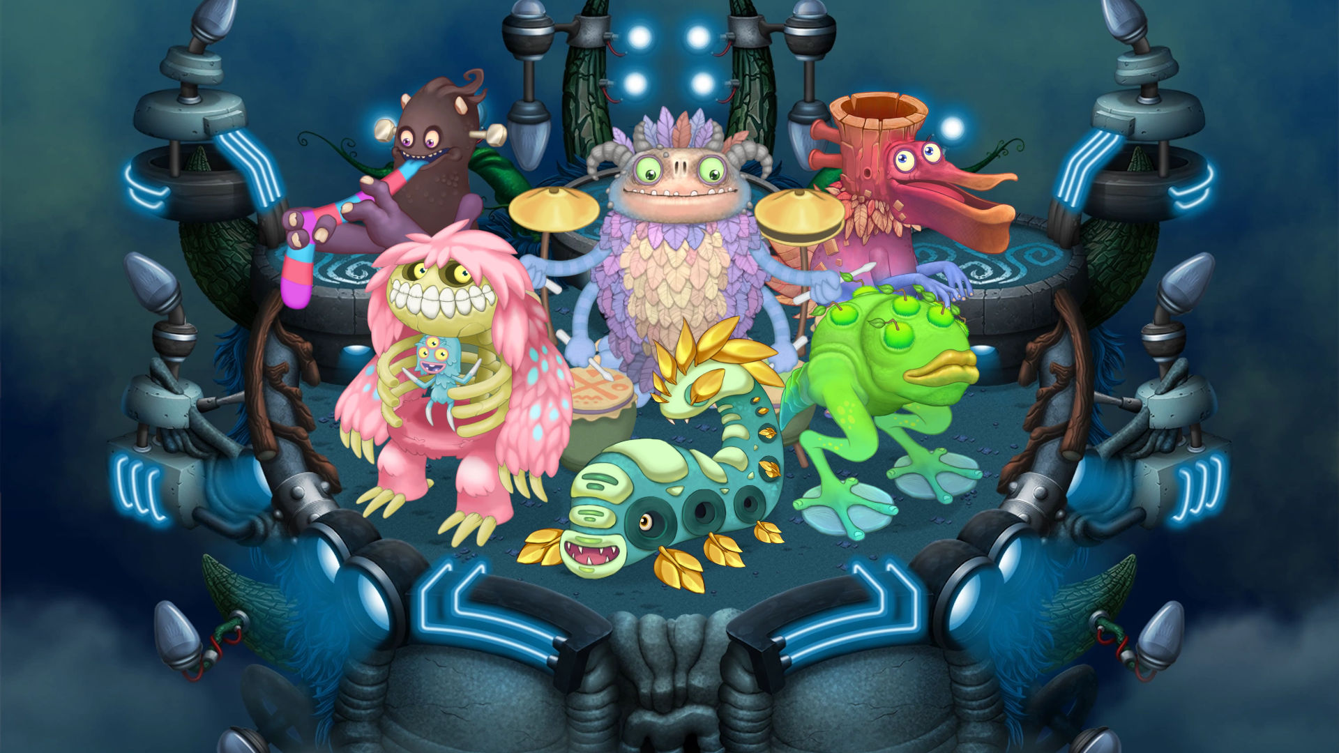 Mammott over Earth epic wubbox [My Singing Monsters] [Mods]