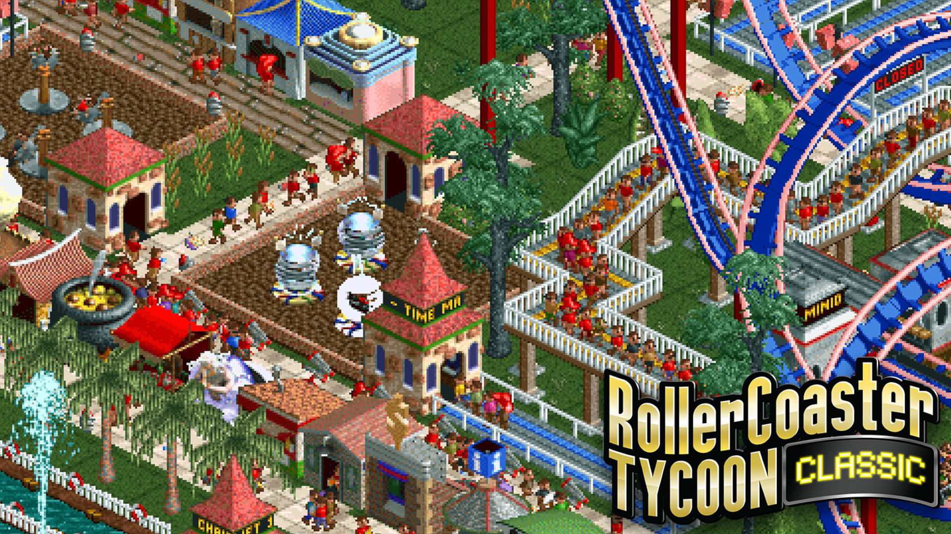 This RollerCoaster Tycoon ride takes 12 real-world years to complete