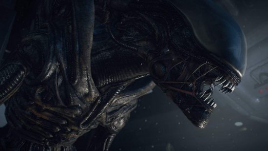 Alien Isolation 2 Switch release date - a close up of the Xenomorph