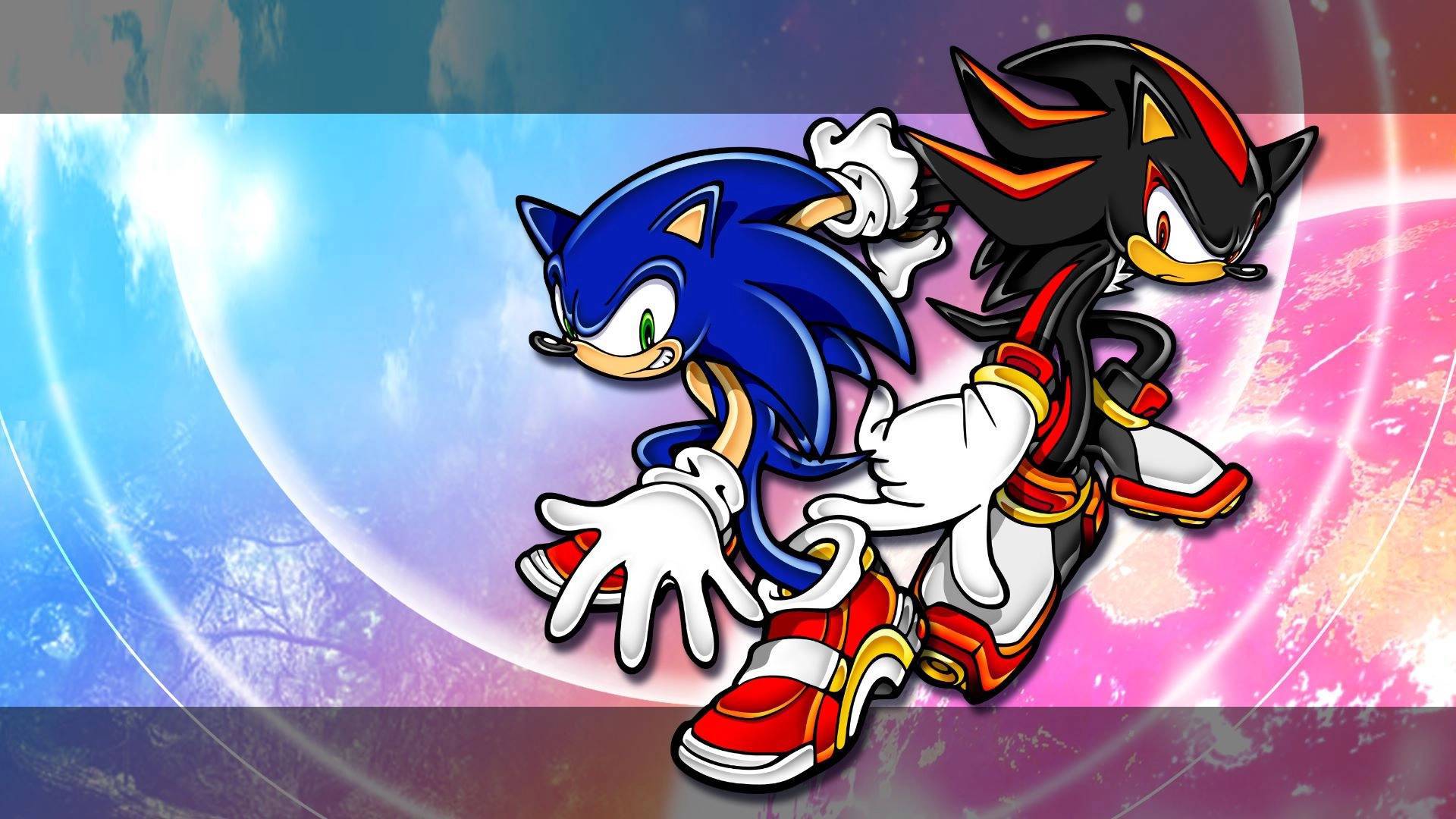 Sonic and Shadow Fusion Wallpaper recreation by NibrocRock on DeviantArt