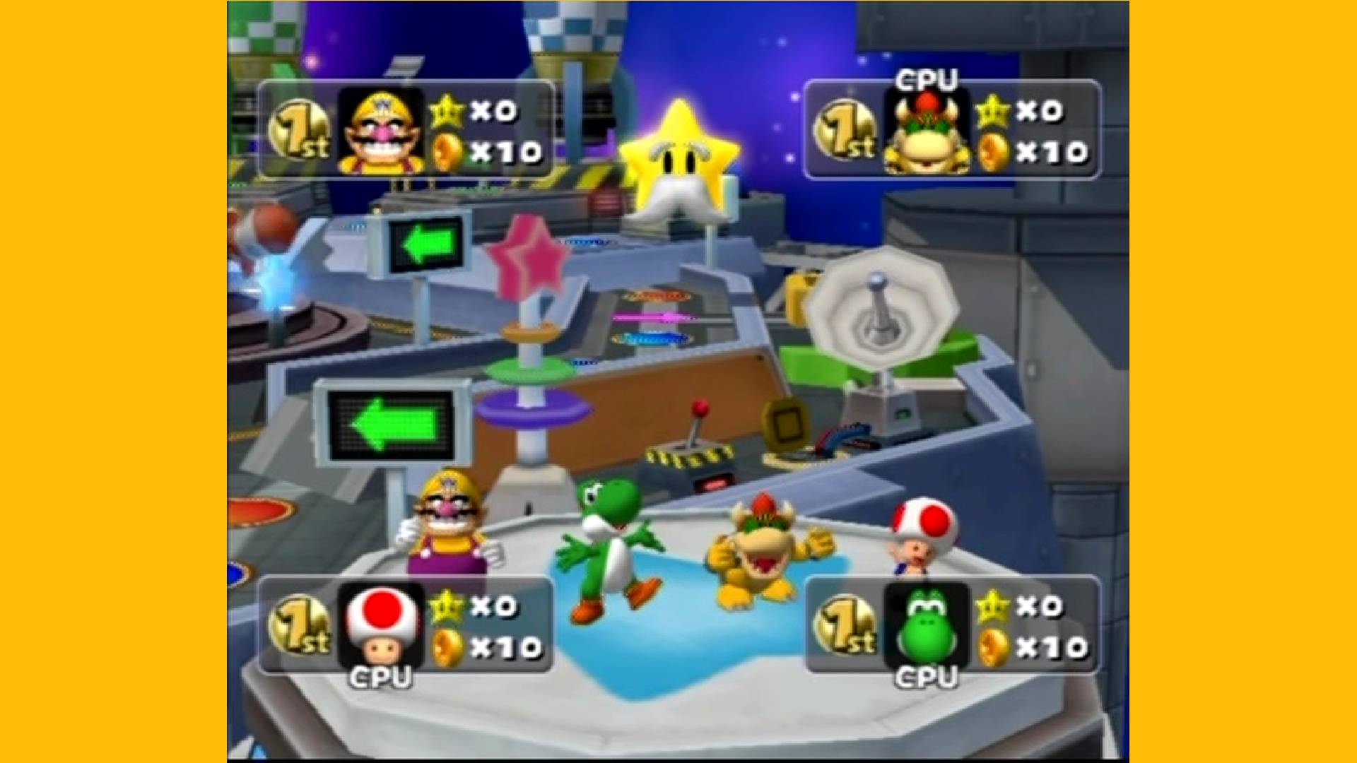 mario party 8 character list