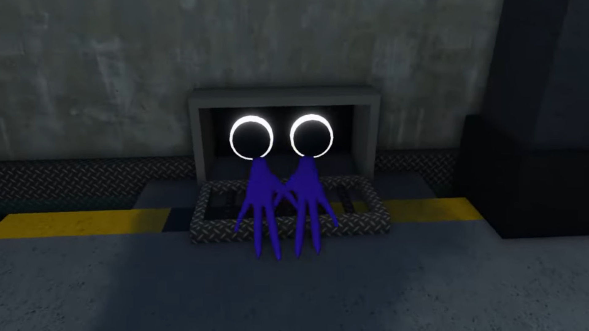 Gametoons Yellow (rainbow friends) jumpscare on Make a GIF