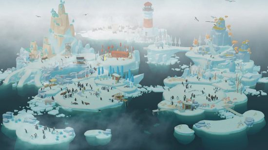 Jeux D'oiseaux Penguin Isle: Une Île Glacée Animée Remplie De Pingouins