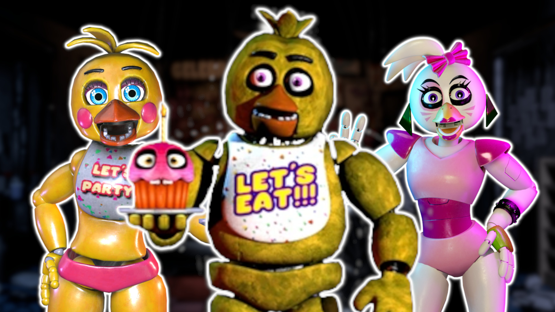 FUNTIME CHICA IN FNAF SISTER LOCATION?! - PARTY WORLD! - Five Nights at  Freddy's Sister Location 