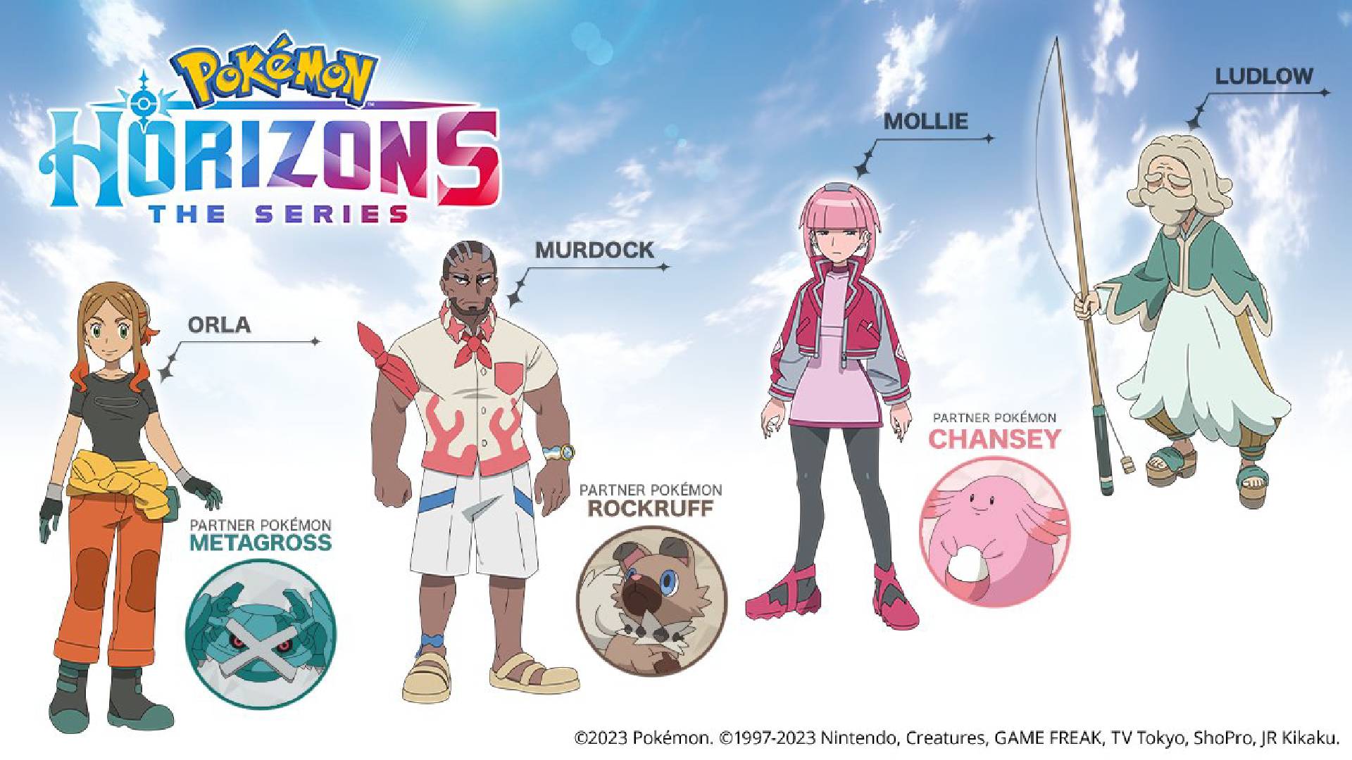 Meet the new Pokemon Anime Characters!