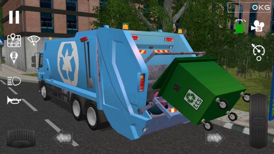 Truck games - Trash truck simulator: a lovely trash truck