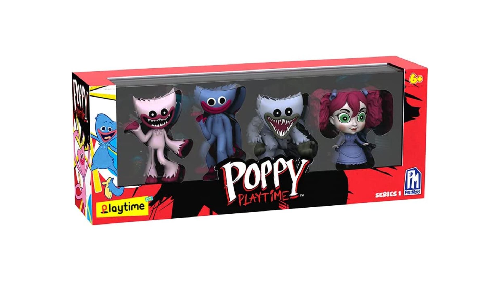 POPPY PLAYTIME - Minifigure Collector Case Set Featuring Huggy