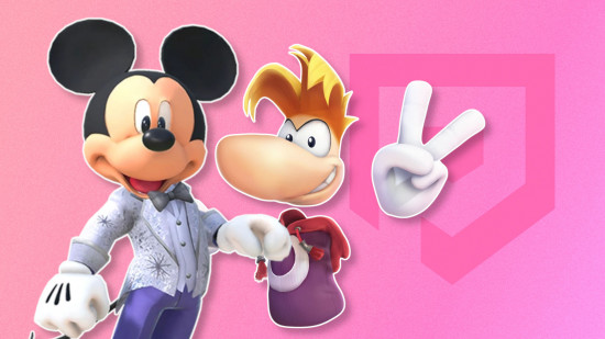 Custom image for best iPad games guide with Mickey Mouse and Rayman on screen