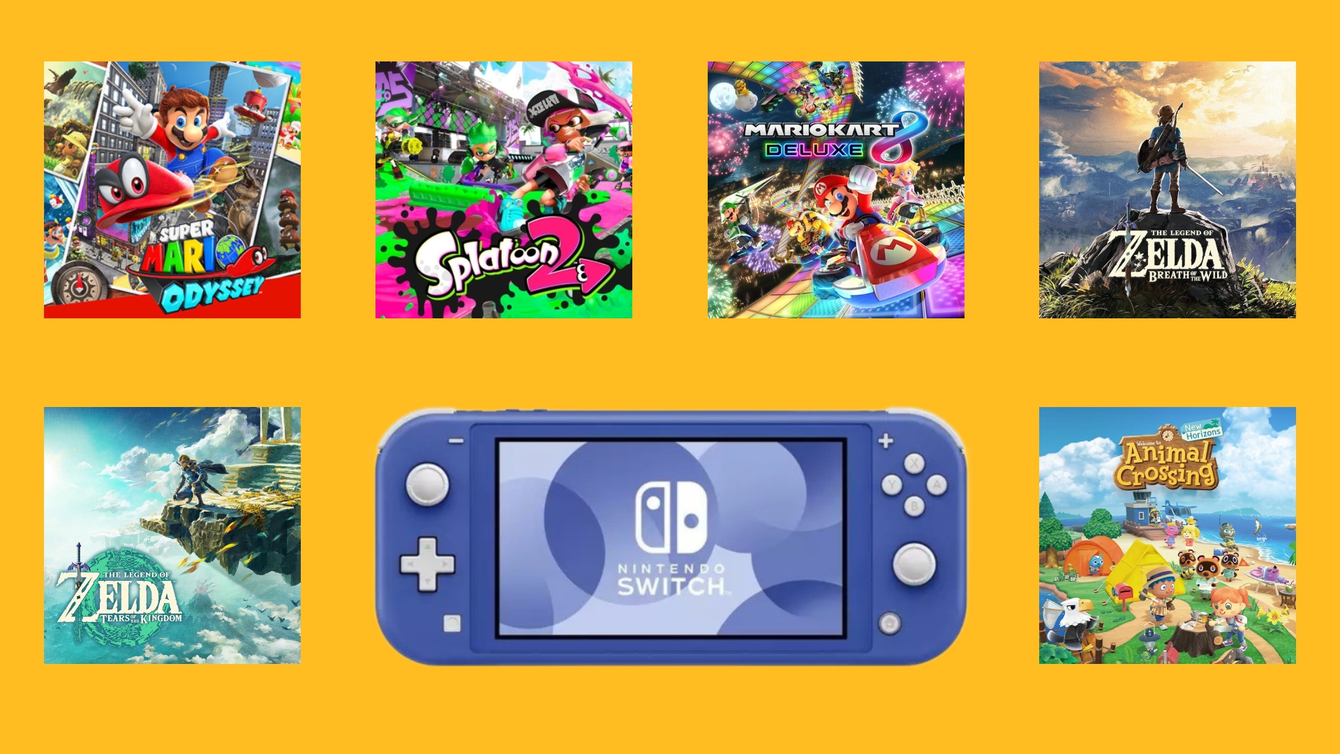 Planning to get a Nintendo Switch Lite? Start with these games!