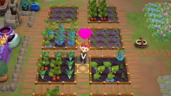 Fae Farm Switch review – A court of spells and turnips