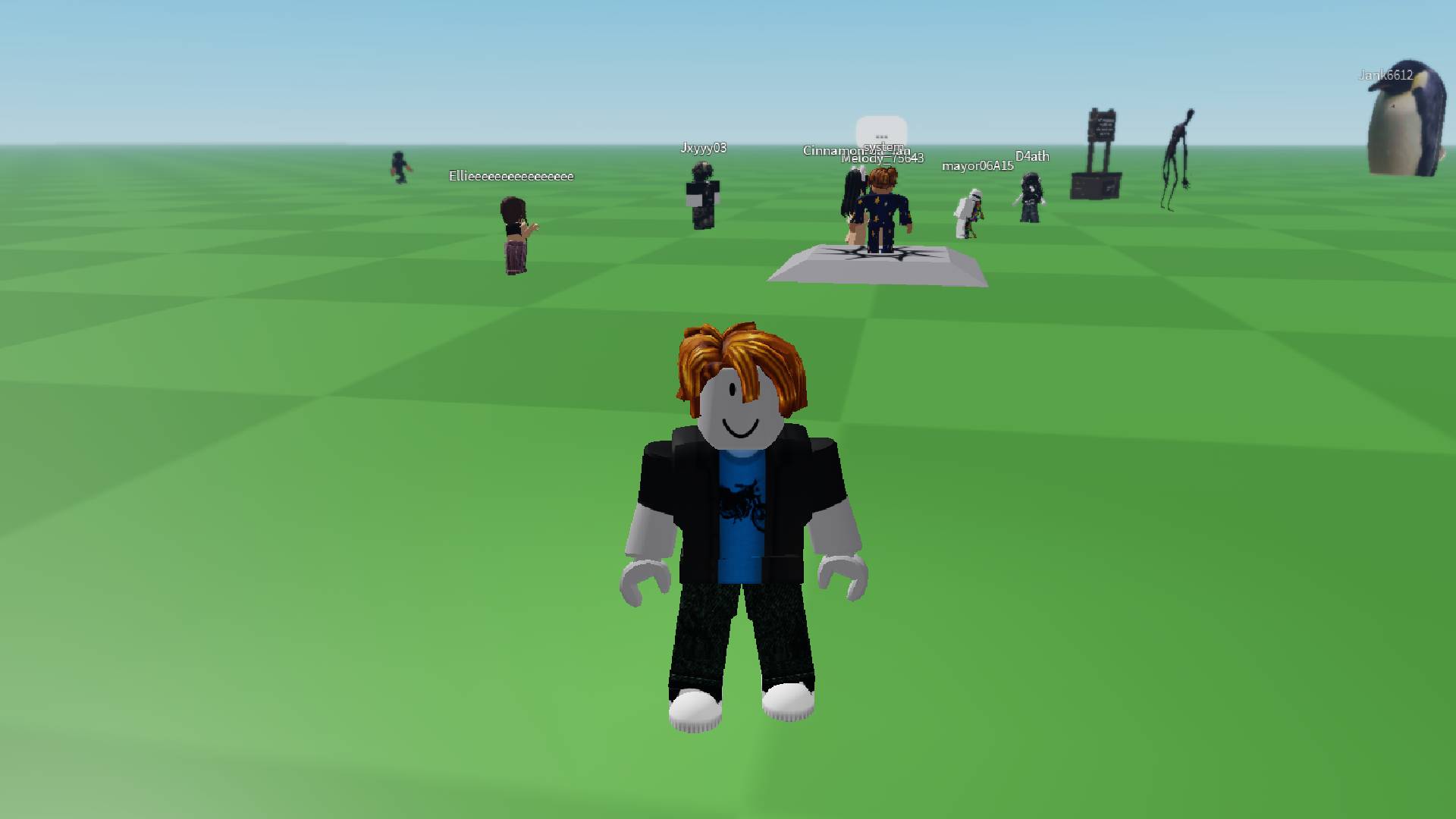 I tried to make One Piece characters' face in a Roblox style, It