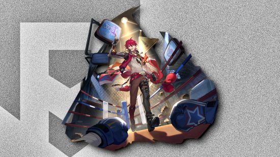 Honkai Star Rail characters - Luka against a grey background with the Pocket Tactics logo on it