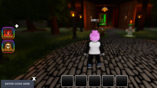How to redeem The House TD codes in the Roblox game 