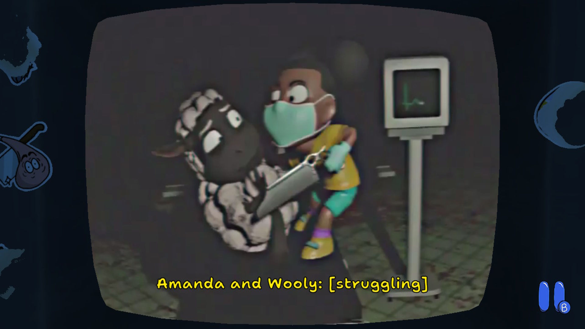 Amanda and Wooly! (From Amanda The Adventurer) With my friend u