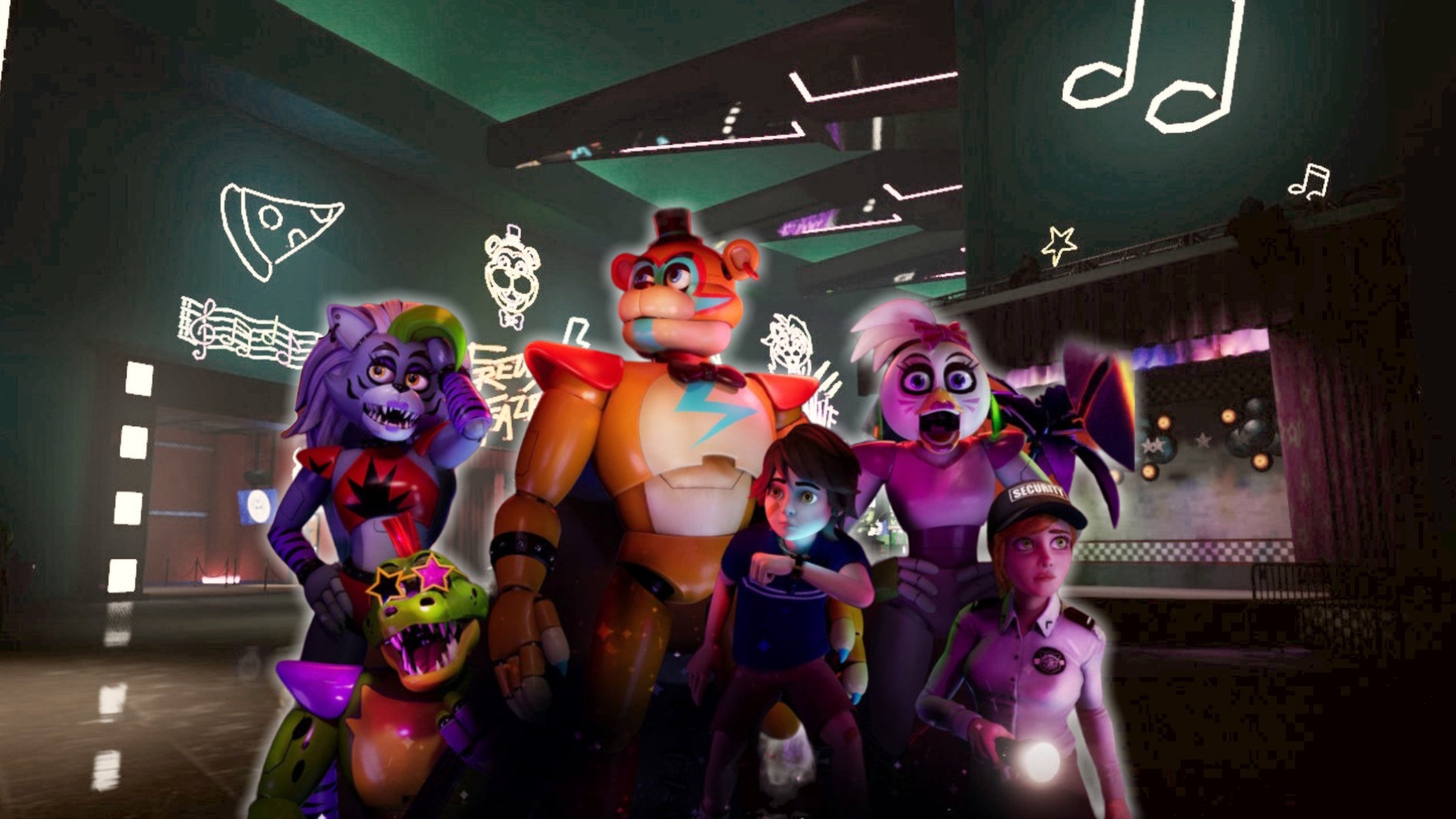 Every animatronic got upgraded [FNAF Security Breach] 