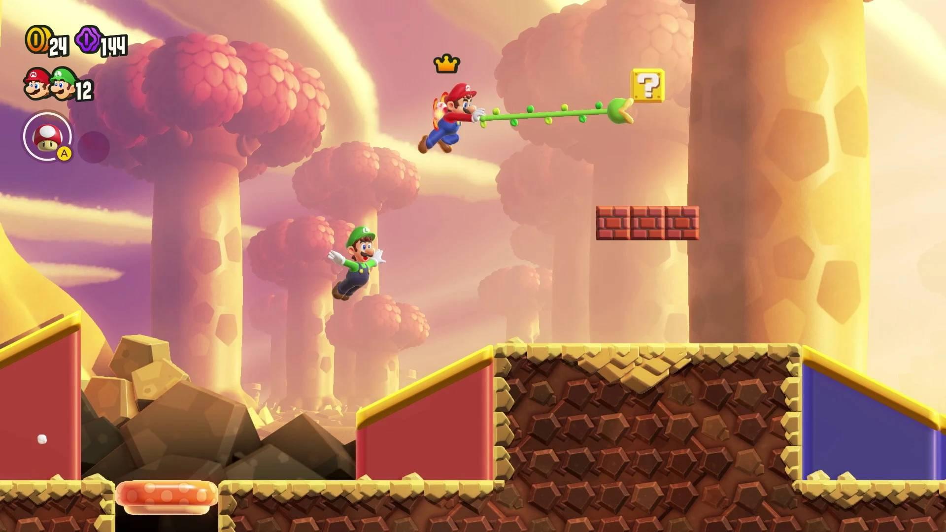 Super Mario Bros. Wonder appears to be the 2D Mario I've wanted