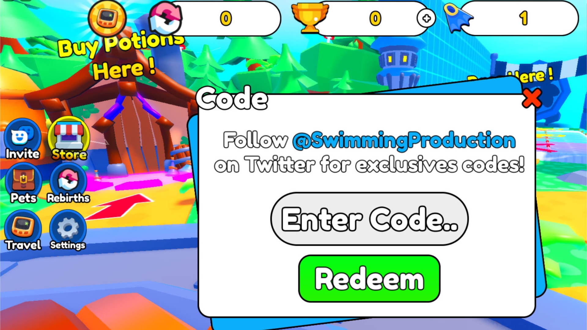 ✓4 CODES✓ALL WORKING CODES for 🏊SWIMMING SIMULATOR🏊 Roblox