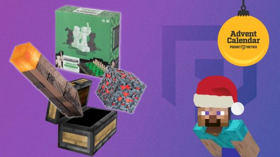 Win a Noble Collection Minecraft merch bundle with our Advent Calendar