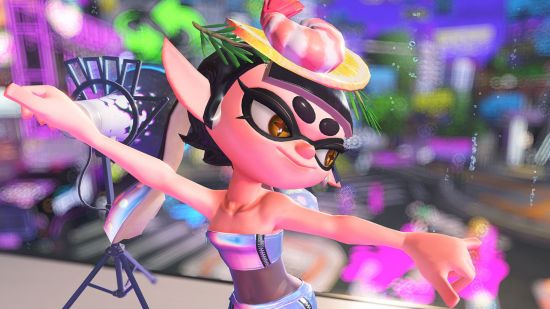 Splatoon 3 Sizzle Season - Callie wearing a new summery outfit