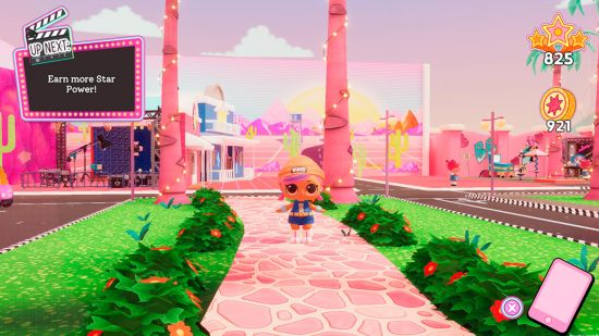 Barbie games: A screenshot from L.O.L Surprise! Mobie Night on the Switch
