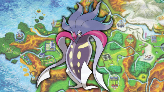 How to evolve Inkay - Malamar in front of a map of Kalos