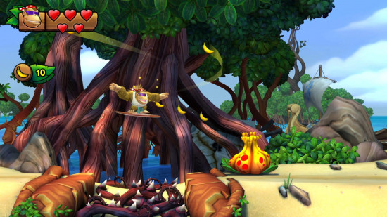 Monkey games: A screenshot of Funky Kong in DK Tropical Freeze