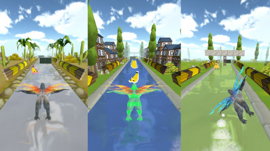 Monkey games: Flying Gorilla screenshots
