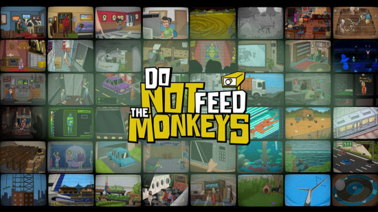 Monkey games: Key art from Do Not Feed the Monkeys