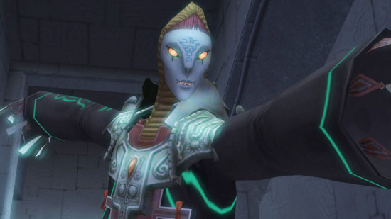 Zelda characters - Zant moving as though he's been provoked