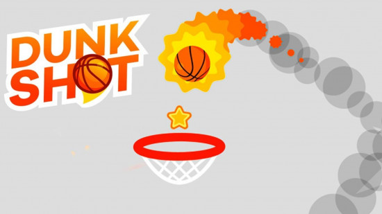 Official art for Dunk Shot for best basketball games guide