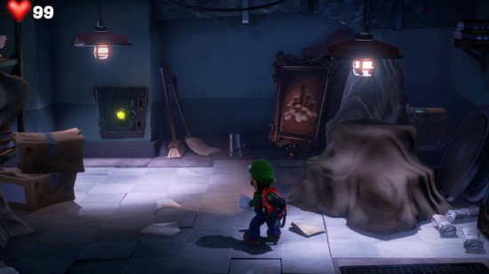 Best Nintendo Switch games: Luigi creeps around a spooky looking level