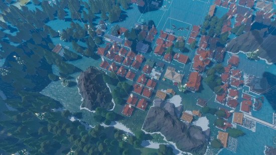 Städtebauspiele: Ein Screenshot von Settlement Survival