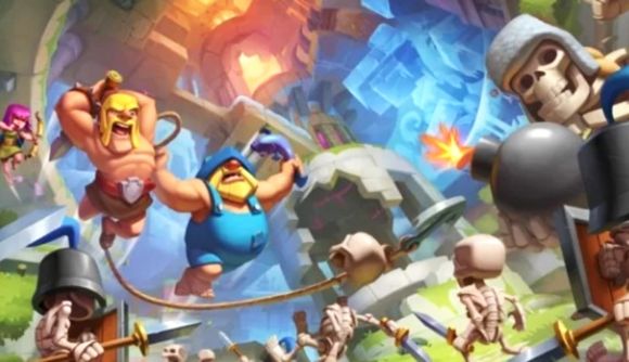 project r:i:s:e feature art from supercell featuring clash heroes characters