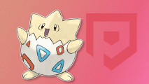 Custom image of Togepi on a pink background for cutest Pokemon guide