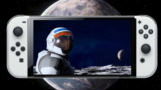 Deliver Us The Moon Nintendo Switch: An image of an astronaut on the moon in Deliver Us The Moon.