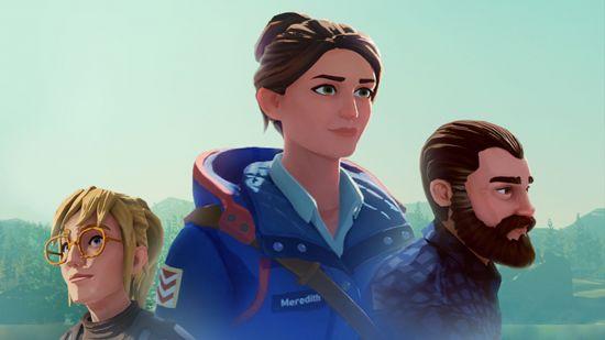lake giveaway - key art of the game showing a woman dressed in a coat