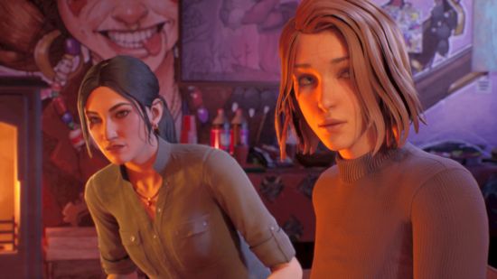 Life is Strange: Double Exposure fan reaction - Max and Safi sat next to each other in a room