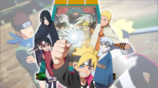 Naruto games - a group of Naurto characters posing together