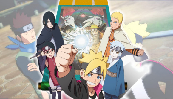 Naruto games - a group of Naurto characters posing together